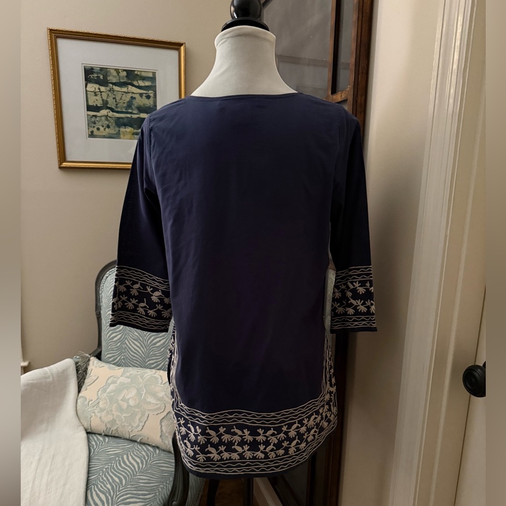 GRETCHEN SCOTT EMBROIDERED TUNIC - Picture 4 of 5